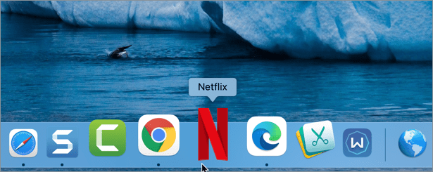 netflix save for later mac